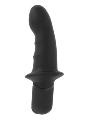 Вібратор Dorcel Mini Lover Black з обмежувачем, для точки G і масажу простати | 6715289