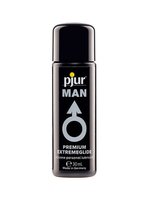 Густа силіконова змазка pjur MAN Premium Extremeglide 30 мл із тривалим ефектом, економна | 6715419