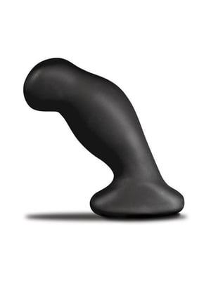 Масажер простати Nexus Silo Black, 2-в-1: масажер і анальна пробка, можна кип'ятити | 6715648