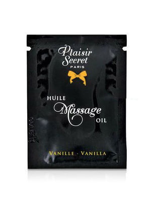Пробник масажної олії Plaisirs Secrets Vanilla (3 мл) | 6715654