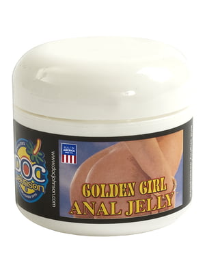 Анальний гель-змазка DocJohnson Golden Girl Anal Jelly (56 мл) на олійній основі, зволожувальний | 6715812