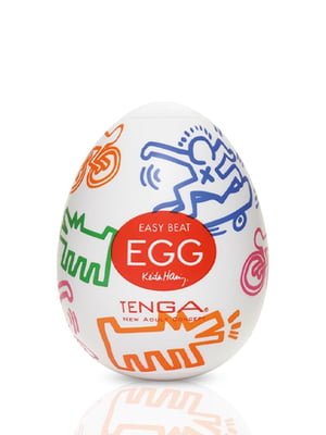 Мастурбатор-яйце Tenga Keith Haring Egg Street | 6715858