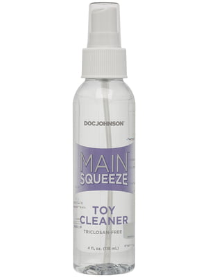 Очищувальний засіб для іграшок Doc Johnson Main Squeeze Toy Cleaner (118 мл) антибактеріальний | 6716064