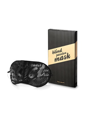 Маска ніжна на очі Bijoux Indiscrets - Blind Passion Mask в подарунковій упаковці | 6716210