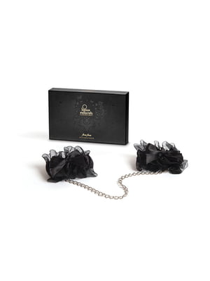 Наручники Bijoux Indiscrets - Frou Frou Organza handcuffs, атлас і органза, подарункова упаковка | 6716211