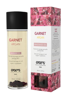 Масажна олія EXSENS Garnet Argan (чуттєве з гранатом) 100мл, натуральна | 6716253