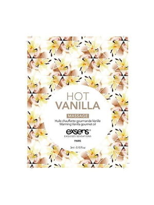 Пробник масажної олії EXSENS Hot Vanilla 3мл | 6716257