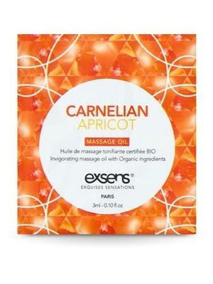 Пробник масажної олії EXSENS Carnelian Apricot 3мл | 6716271
