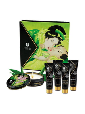 Подарунковий набір Shunga GEISHAS SECRETS ORGANICA – Exotic Green Tea: для шикарної ночі вдвох | 6716402