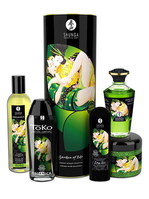 Подарунковий набір Shunga GARDEN OF EDO Organic: розслаблювальний аромат зеленого чаю | 6716404