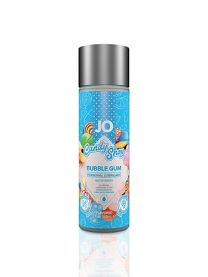 Лубрикант на водній основі System JO H2O — Candy Shop — Bubblegum (60 мл) без цукру та парабенів | 6716413