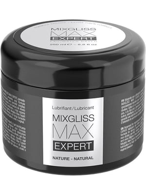Густа змазка для фістинга і анального сексу MixGliss MAX Expert Nature (250 мл) на водній основі | 6716488