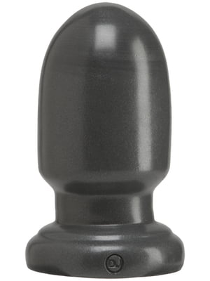 Анальна пробка для фістінгу Doc Johnson American Bombshell - Shell Shock S Gun Metal, діаметр 7,4 см | 6716521