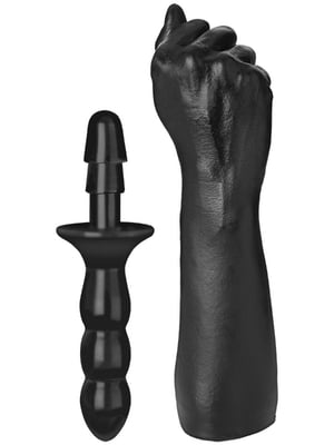 Кулак для фістинга Doc Johnson Titanmen The Fist with Vac-U-Lock Compatible Handle, діаметр 7,6 см | 6716547