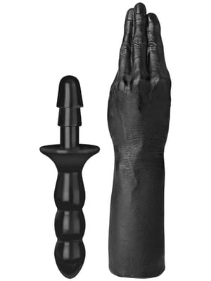 Рука для фістингу Doc Johnson Titanmen The Hand with Vac-U-Lock Compatible Handle, діаметр 6,9 см | 6716548