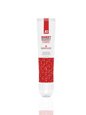 Гель для клітора System JO Sweet Berry Heat (10 мл), можна для поцілунків, вібрація з розігрівом | 6716655