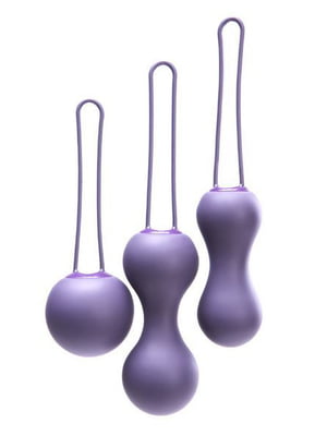 Набір вагінальних кульок Je Joue - Ami Purple, діаметр 3,8-3,3-2,7см, вага 54-71-100гр | 6716692