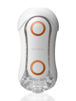Мастурбатор Tenga Flip Orb — Orange Crash, з можливістю зміни тиску та стимулювальними кульками всер | 6716699