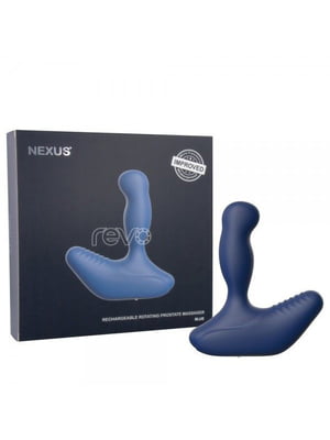 Масажер простати Nexus Revo New Blue з головкою що обертається, макс. діаметр 3,2 см | 6716710