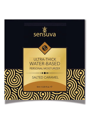 Пробник Sensuva - Ultra–Thick Water-Based Salted Caramel (6 мл) | 6716935