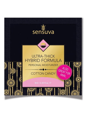 Пробник Sensuva - Ultra-Thick Hybrid Formula Cotton Candy (6 мл) | 6716938