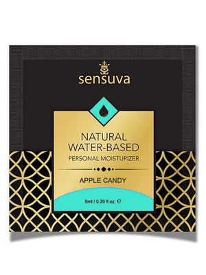 Пробник Sensuva - Natural Water-Based Apple Candy (6 мл) | 6716946