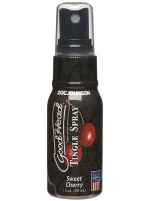 Спрей для мінету Doc Johnson GoodHead Tingle Spray - Sweet Cherry (29 мл) із стимулювальним ефектом | 6717033