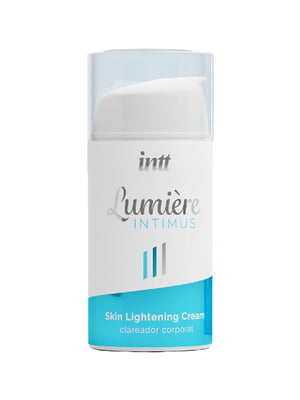 Крем для освітлення шкіри Intt Lumiere (15 мл) для всього тіла й інтимних зон, накопичувальний ефект | 6717047