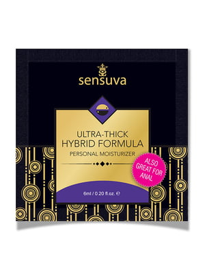 Пробник густої змазки Sensuva - Ultra-Thick Hybrid Formula (6 мл) | 6717076