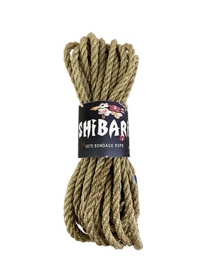 Джутова мотузка для шібарі Feral Feelings Shibari Rope, 8 м сіра | 6717457