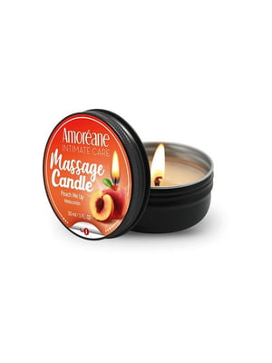 Масажна свічка "Спокусливий персик" Amoreane Peach Me Up (30 мл) | 6717719
