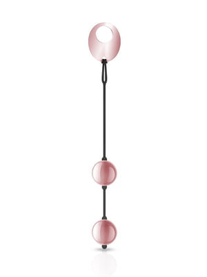 Металеві вагінальні кульки Rosy Gold - Nouveau Kegel Balls, маса 376 г, діаметр 2,8 см | 6717825