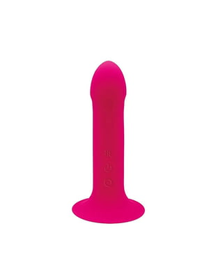 Двошаровий ділдо з вібрацією Adrien Lastic Hitsens 2 Pink, відмінно для страпона, макс діаметр 4 см, | 6718149