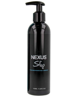Густий анальний лубрикант Nexus Slip Anal (150 мл) на водній основі, супер для анальних іграшок | 6718351