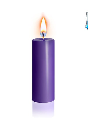 Фіолетова воскова свічка Art of Sex низькотемпературна S 10 см | 6718354