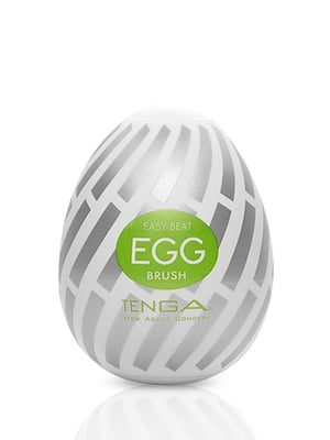 Мастурбатор-яйце Tenga Egg Brush з рельєфом у вигляді великої щетини | 6718382