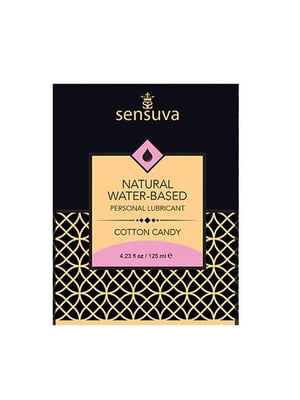 Пробник Sensuva - Natural Water-Based Cotton Candy (6 мл) | 6718609