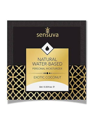 Пробник Sensuva - Natural Water-Based Exotic Coconut (6 мл) | 6718610