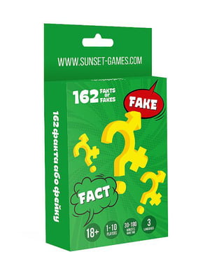 Еротична гра для пар «162 Fakts or Fakes» (UA, ENG, RU) | 6718653