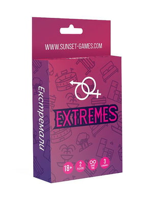 Еротична гра для пар «Extremes» (UA, ENG, RU) | 6718655
