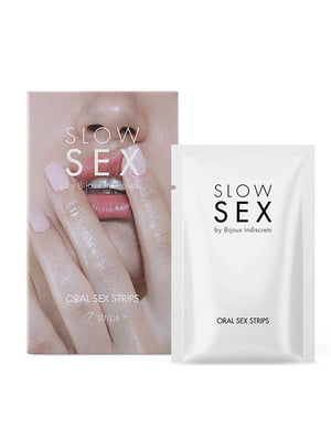 Смужки для орального сексу Bijoux Indiscrets Slow Sex Oral sex strips | 6718676