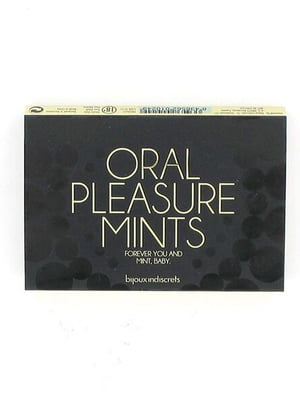 М'ятні цукерки для орального сексу Bijoux Indiscrets Oral Pleasure Mints – Peppermint | 6718699