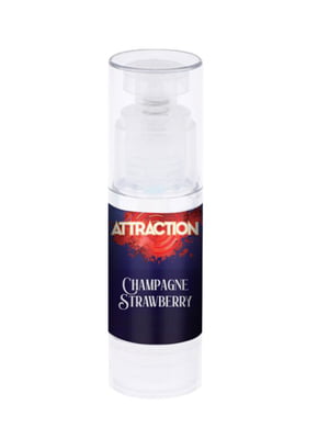 Змазка для орального сексу на водній основі MAI Attraction Champagne Strawberry (50 мл) | 6718789
