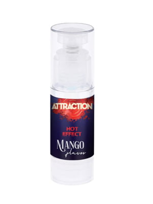 Змазка для орального сексу з зігрівальним ефектом MAI Attraction Heat Mango (50 мл) | 6718792