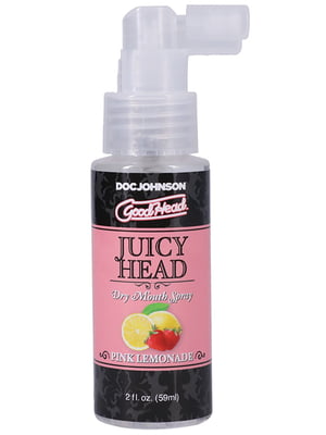 Зволожувальний спрей оральний Doc Johnson GoodHead – Juicy Head Dry Mouth Spray – Pink Lemonade 59мл | 6718805
