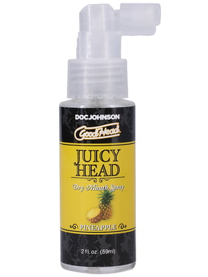 Зволожувальний спрей оральний Doc Johnson GoodHead – Juicy Head Dry Mouth Spray – Pineapple 59мл | 6718806