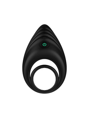 Ерекційне віброкільце Nexus Enhance Vibrating Cock and Ball Ring, подвійне | 6719230