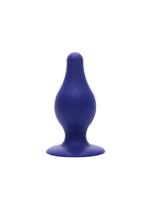 Анальна пробка SilexD (Model 2 size M) Blue двошаровий, силікон+Silexpan | 6719316