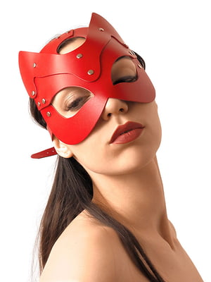 Маска Кішечки Art of Sex - Cat Mask, Красный | 6720022