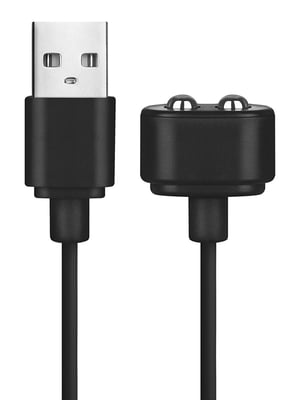 Зарядка (запасний кабель) для іграшок Satisfyer USB charging cable Black | 6720045